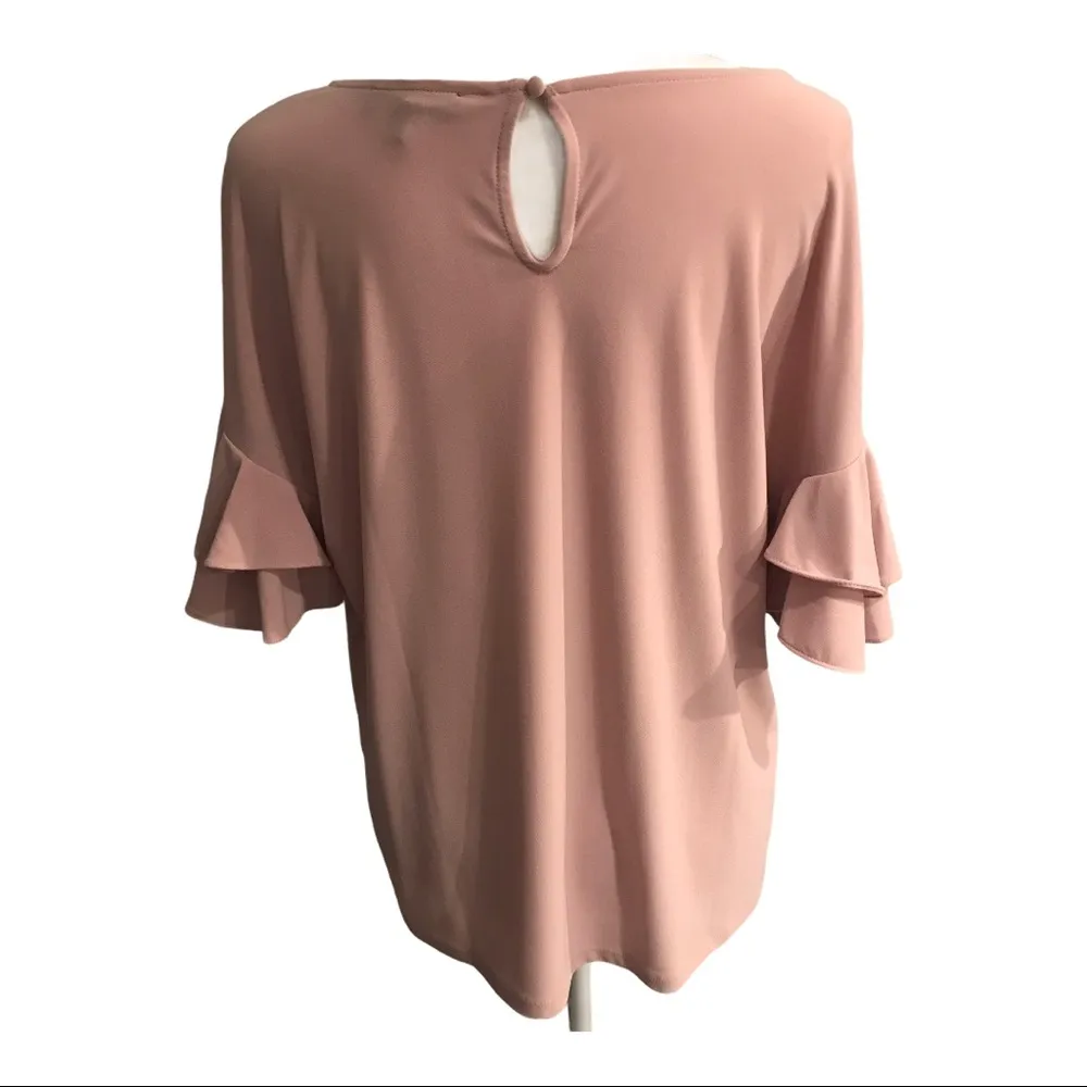 EUC I-N-C Top with Peplum-like Sleeves - Image 3