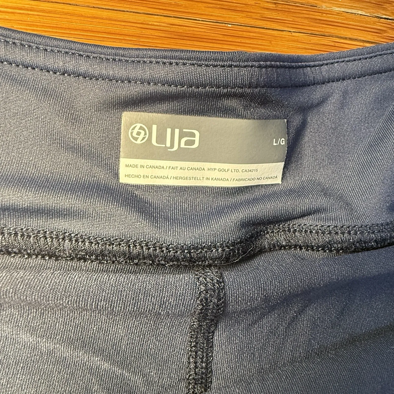 Lija Elite Multi Panel 13 Inch Dark & light Blue‎ Womens Tennis Skirt Large Size 12 - Image 3