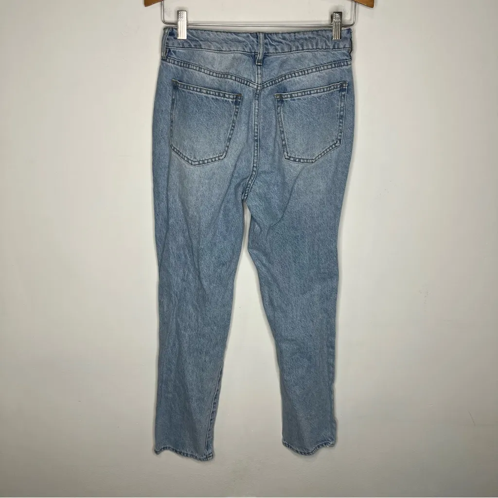 Pacsun destroyed distressed mom‎ jeans women’s size 26 trendy high rise casual - Image 4