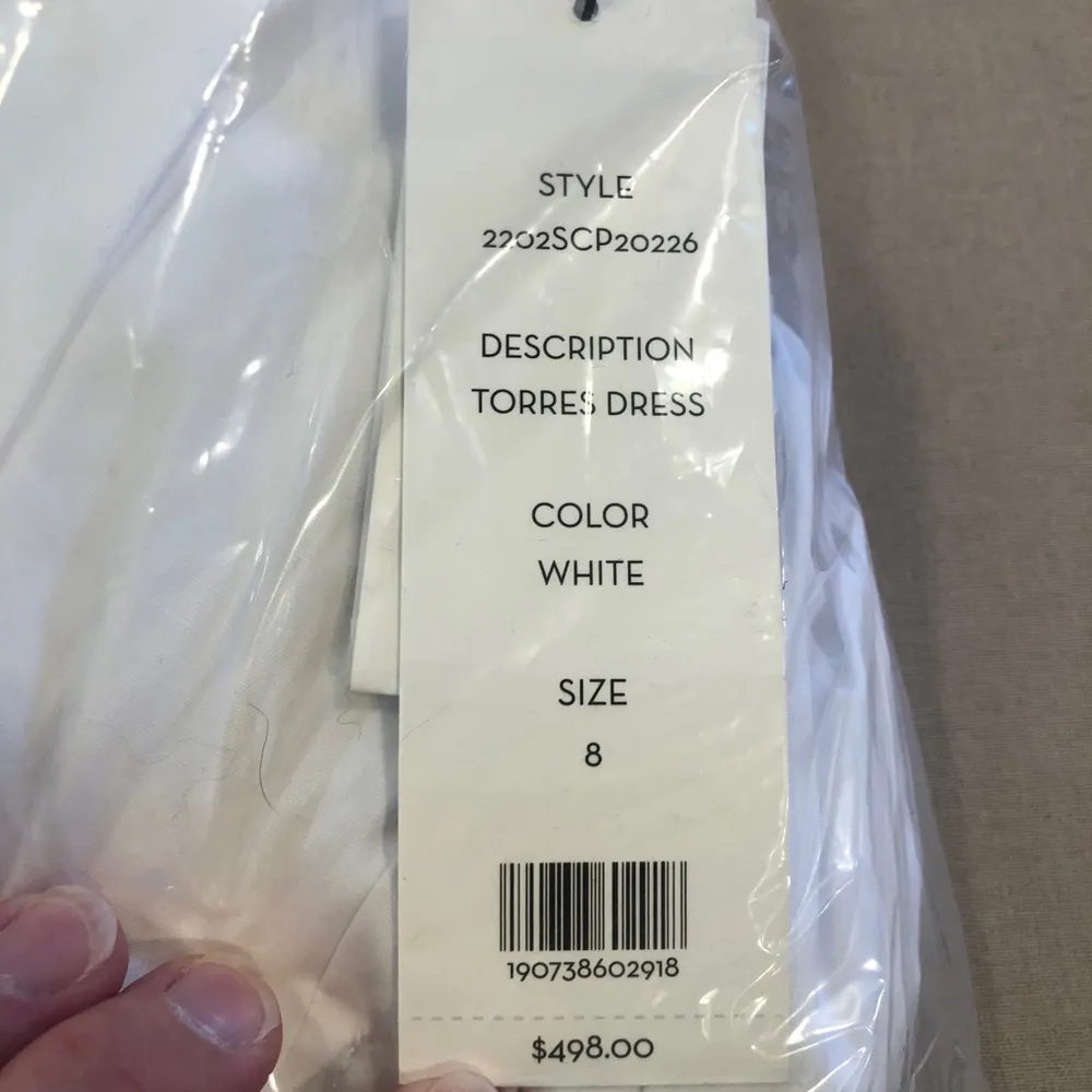 NWT Veronica Beard White Torres Dress - Image 2