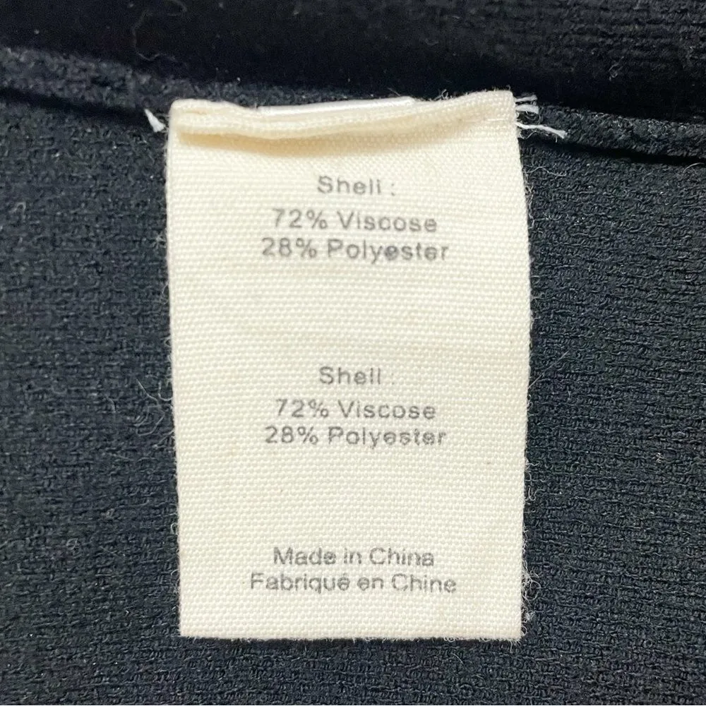 L’Agence Felicia Black Knit Off The Shoulder Fitted Bodycon Dress Size XXS - Image 10