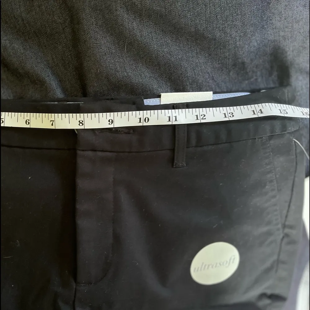 Croft & Barrow NWT Bermuda Mid-Rise Shorts Black Size 6 - Image 6