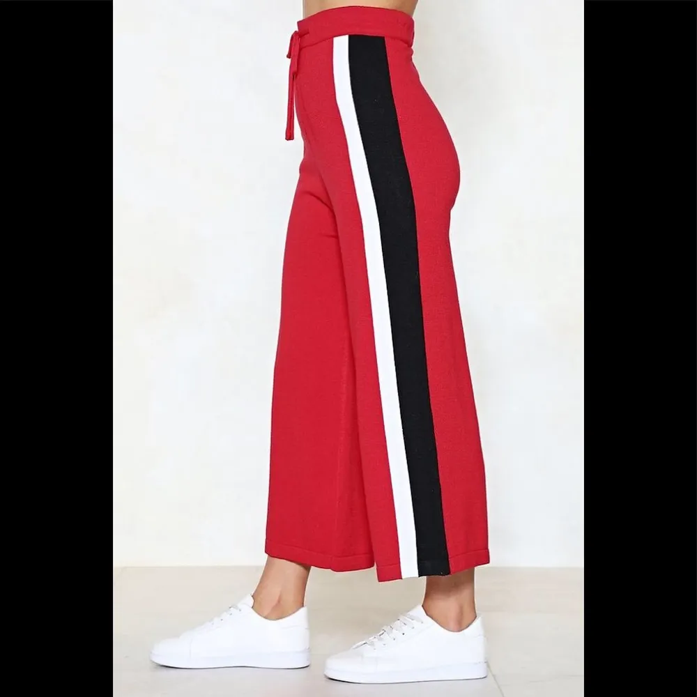 Red Stripped Pants Size XS - Image 3