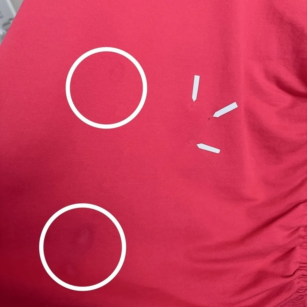 Red Long Sleeve Round Neck Pullover Size Small NWT - Image 10