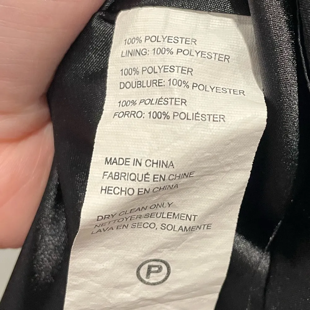 Marina Moscone X RTR Mini Cocktail Dress Size 4 Black - Image 7