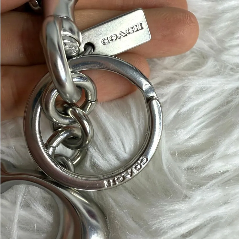 COACH Signature " C " Bag Charm - Image 3