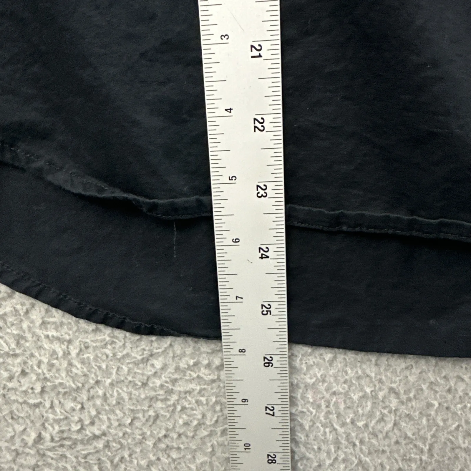 Old Navy Long Sleeve Henley Popover Black Cottage Prairie Dark Boho Women Small - Image 6