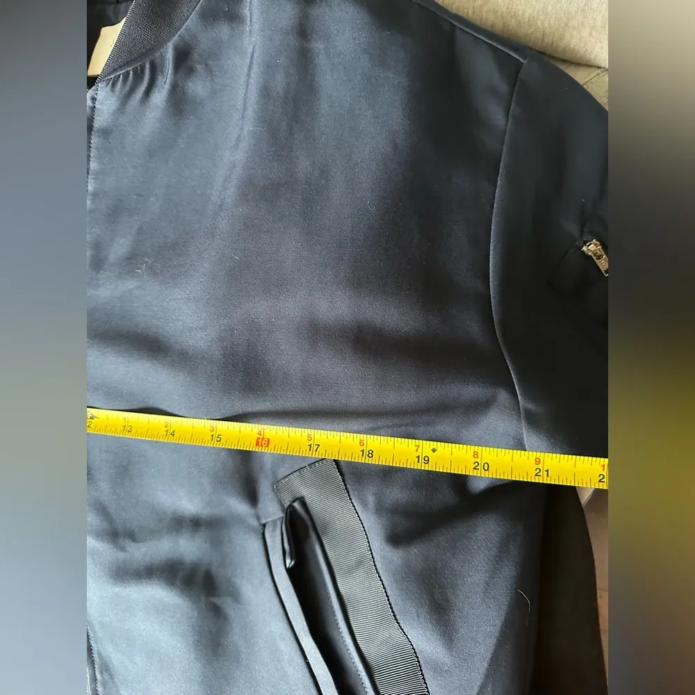 JUST FEMALE THEORY BOMBER NAVY Blue Size M - Image 7