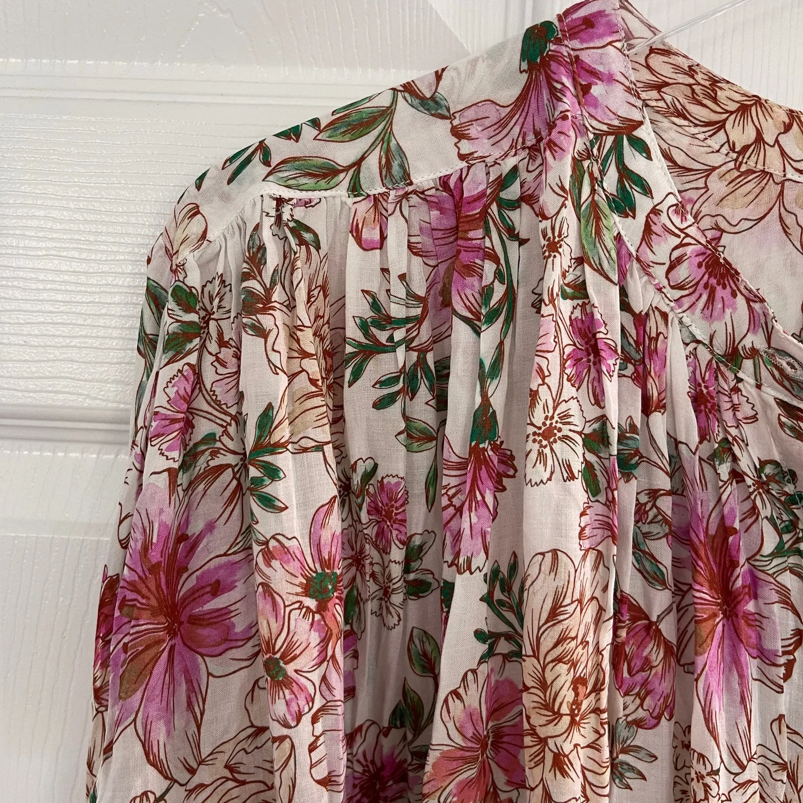 Johnny Was Isla Floral Button Down Shirt - Image 5