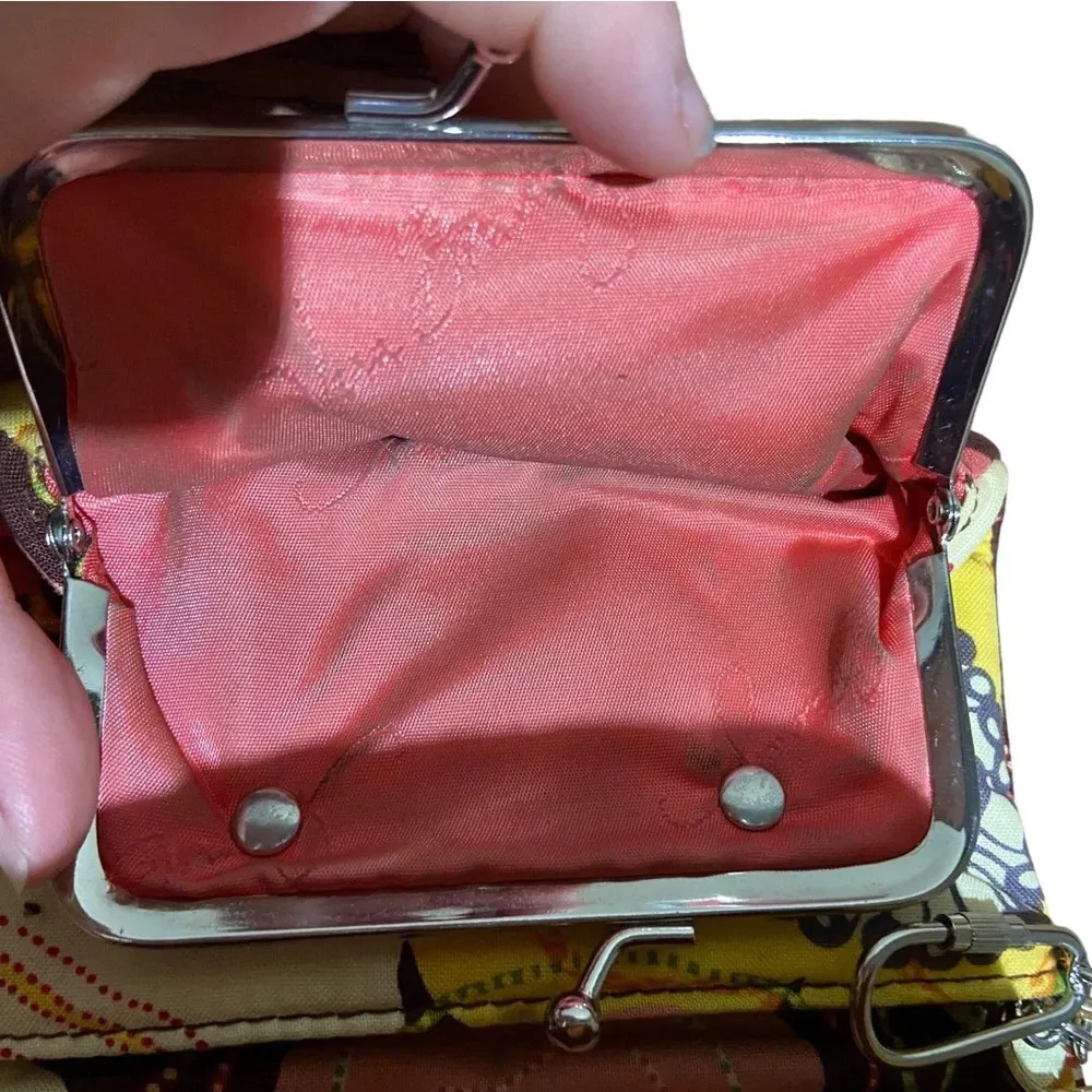 Vera Bradley Carry It All Wristlet Wallet Buttercup‎ - Image 6