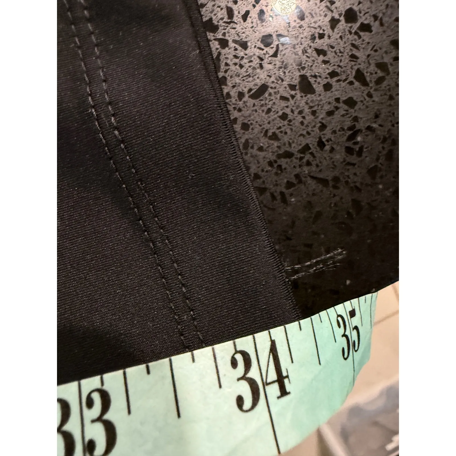 Nike Yoga Dri-Fit Black High Waisted Leggings Athletic Workout Athletic M - Image 6