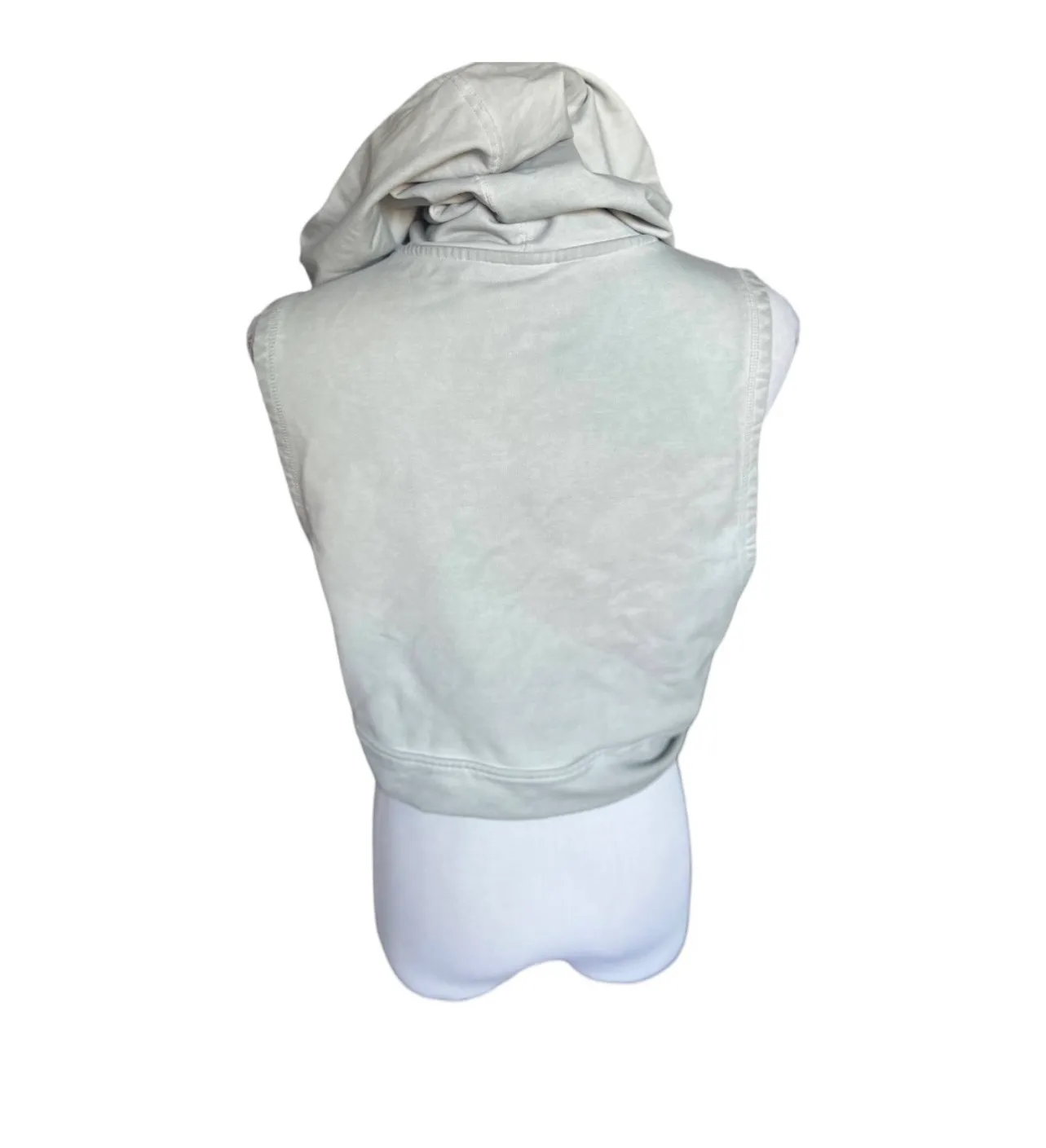 Womens  Combat Glory Cropped Sleeveless Training Hoodie - Sz M - Image 5