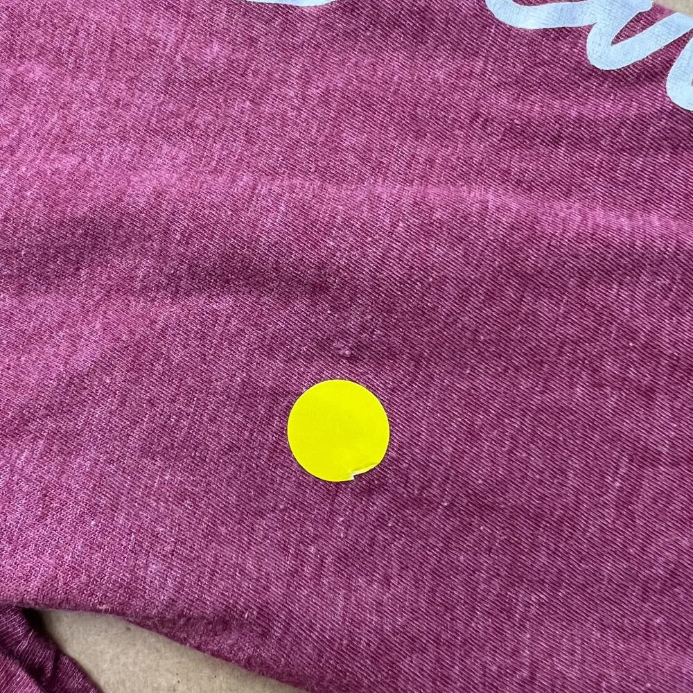 ON FIRE (L) Burgundy Red Blessed and Beautiful Long Sleeve Tee Shirt - Image 6