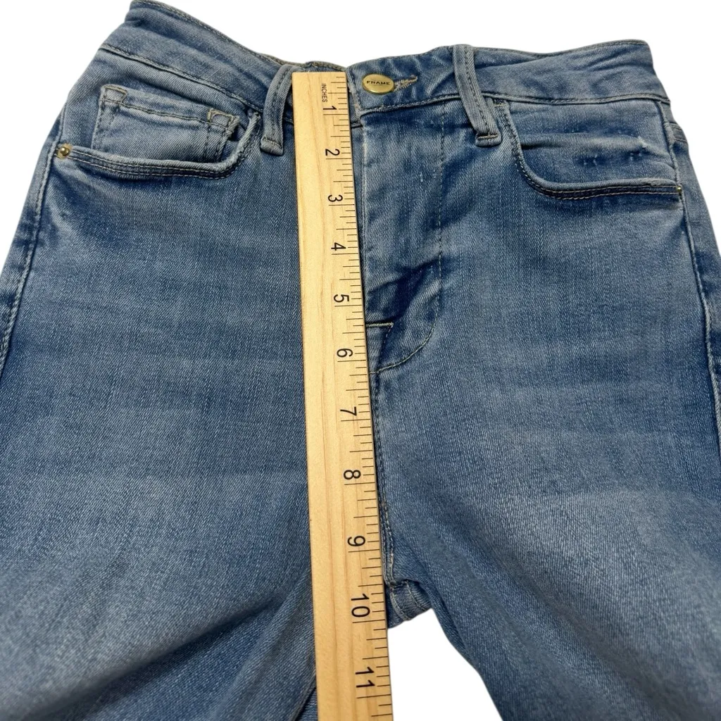 Frame Denim Blue Flare Jeans - Image 7