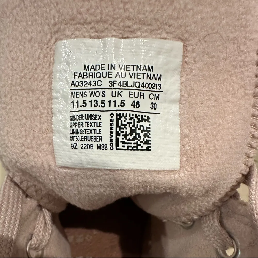 Converse All Stars lugged 2.0 Hightop platform sneakers Unisex M 11.5 W … - Image 3