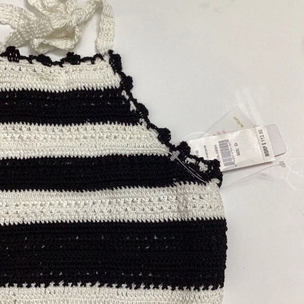 New. Pilyq crochet teeny bikini. D-cup/M-bottom. Retails $220 - Image 10