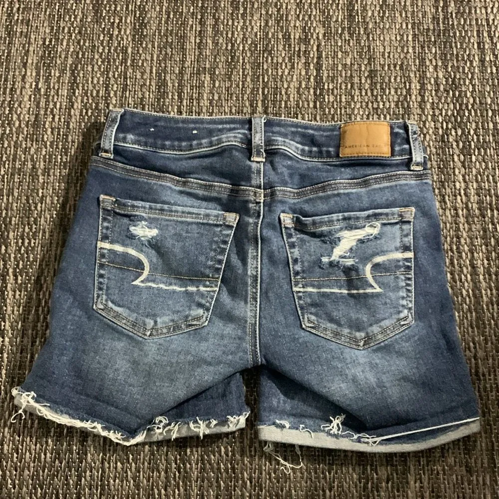 American Eagle Short Ne(x)t Level Stretch Denim Midi - Image 2