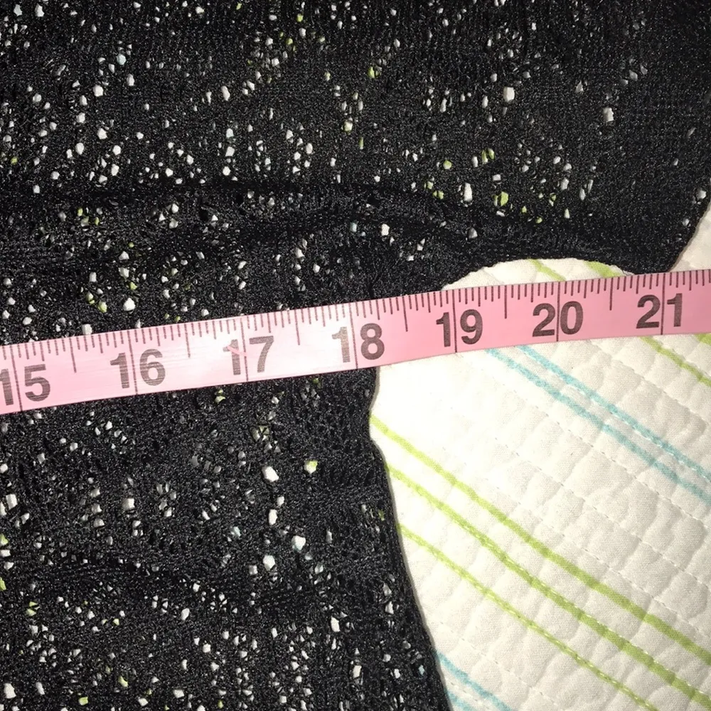 BLACK LACE SWIM COVERUP Size undefined - Image 2