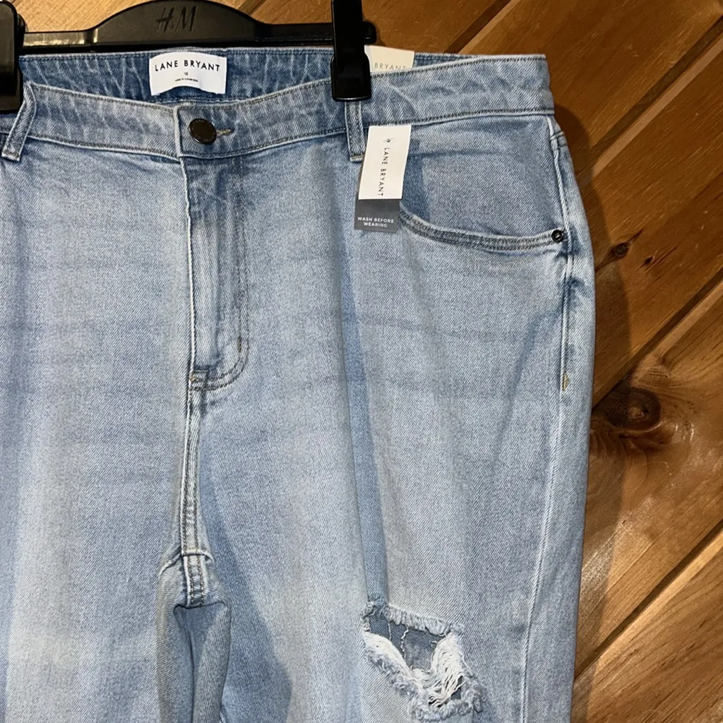 Lane Bryant Signature Fit Boyfriend Capri Jean NWT - Image 6