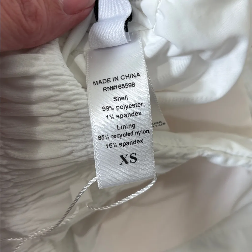 Andie The Rye Bikini Top‎ swimsuit sugar smocked off- white size XS NWT - Image 5