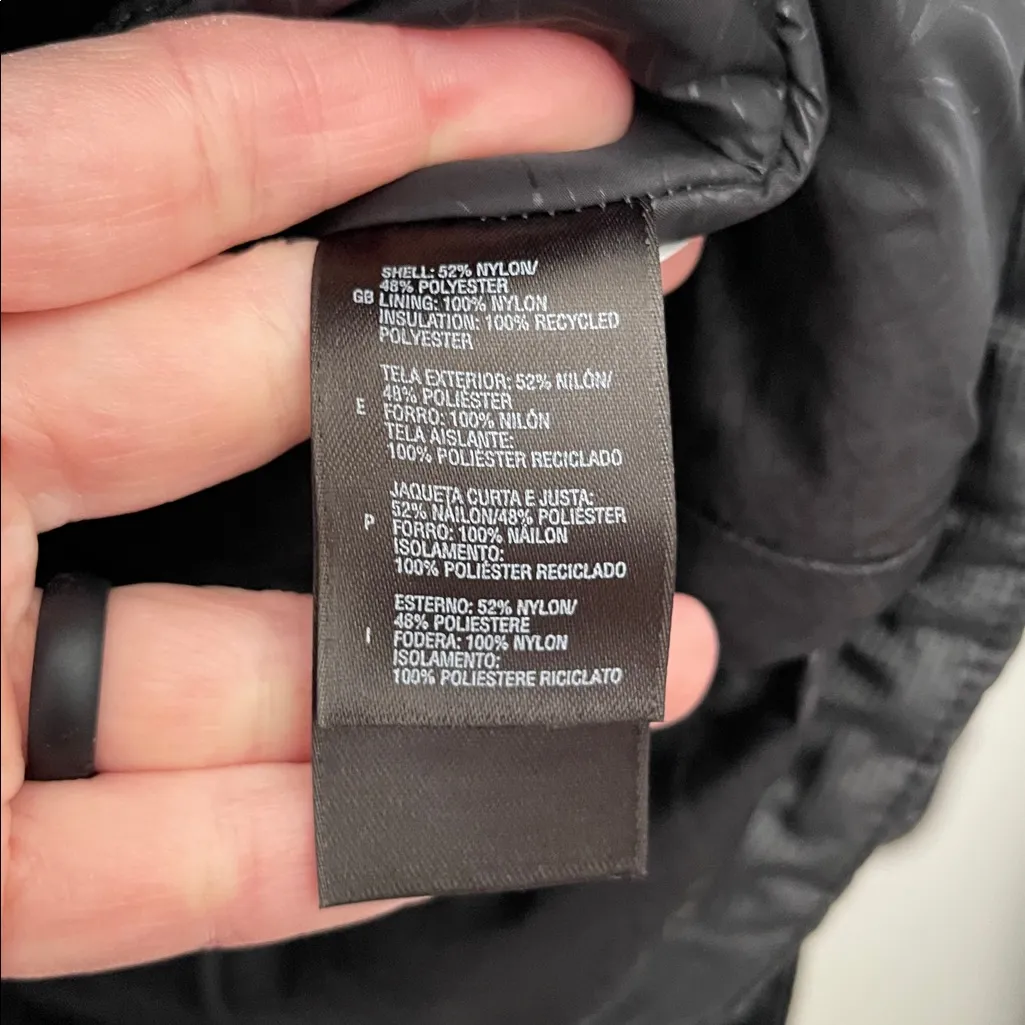 The North Face black & white all weather outdoor snow layered jacket M - Image 6