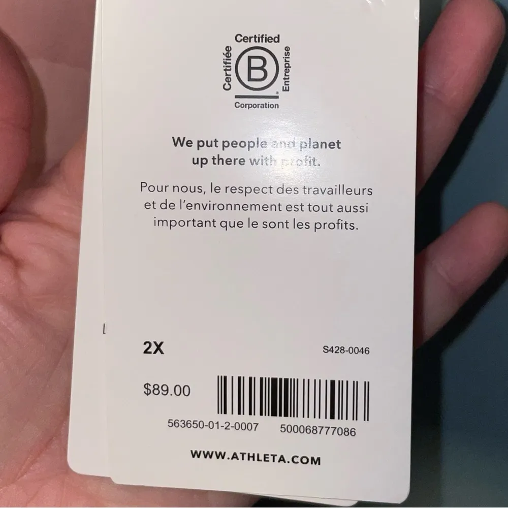 Athleta Elation Camo Tight 7/8 Length in Pink Size 2X - Image 8