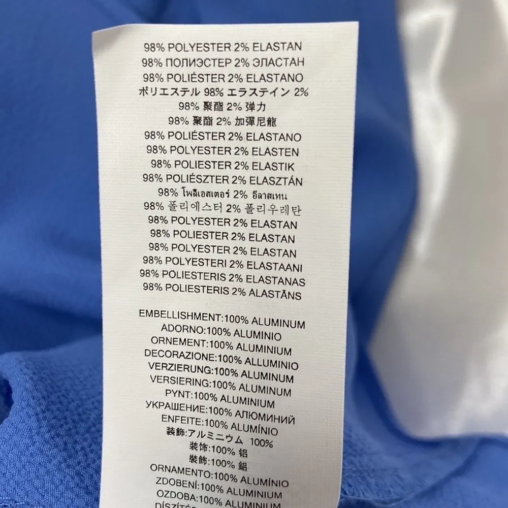 MICHAEL Michael Kors Women’s Violet Studded U-shape Hem Tank Top Size Medium - Image 4