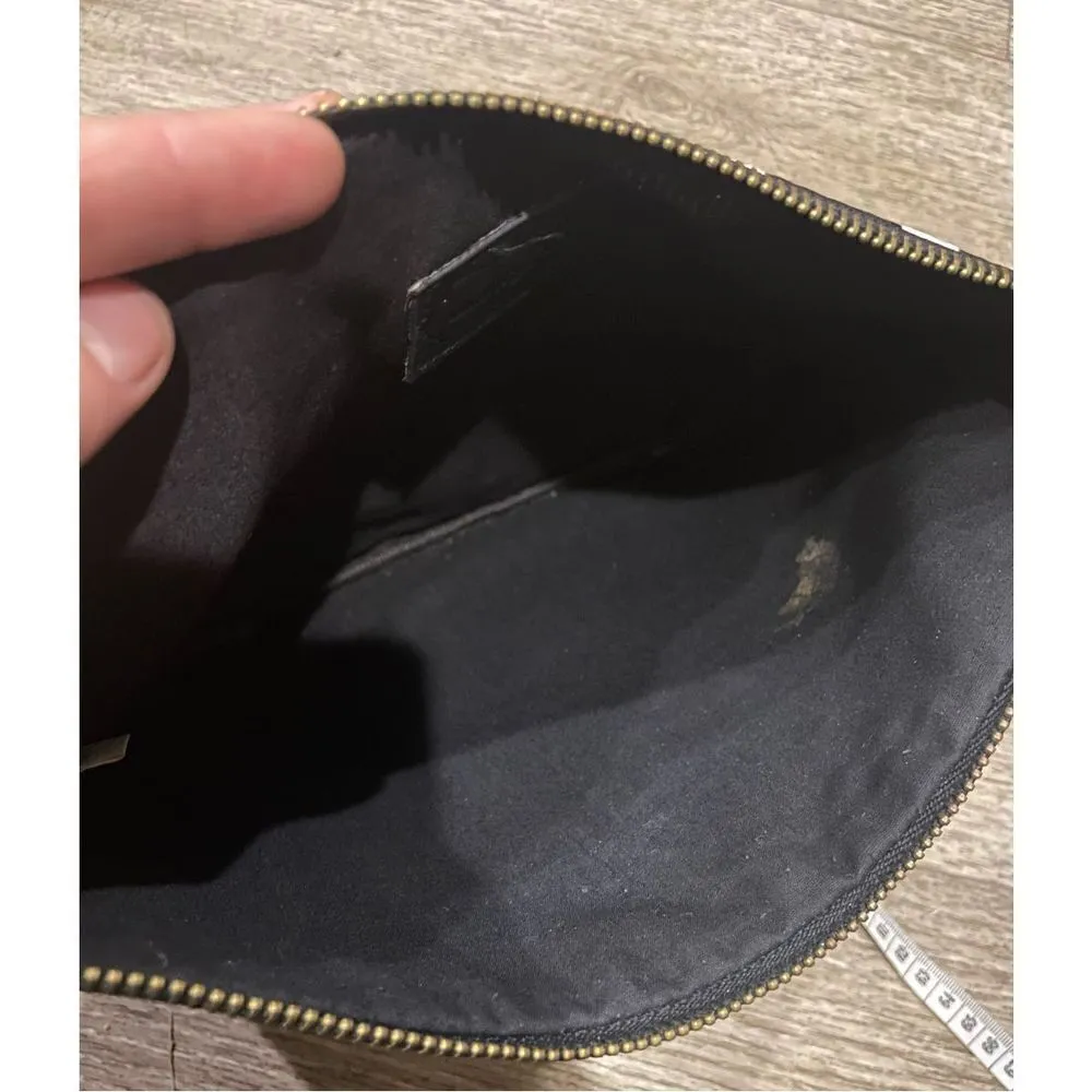 Mudpie Black, White, and Brown Makeup Bag - Image 5