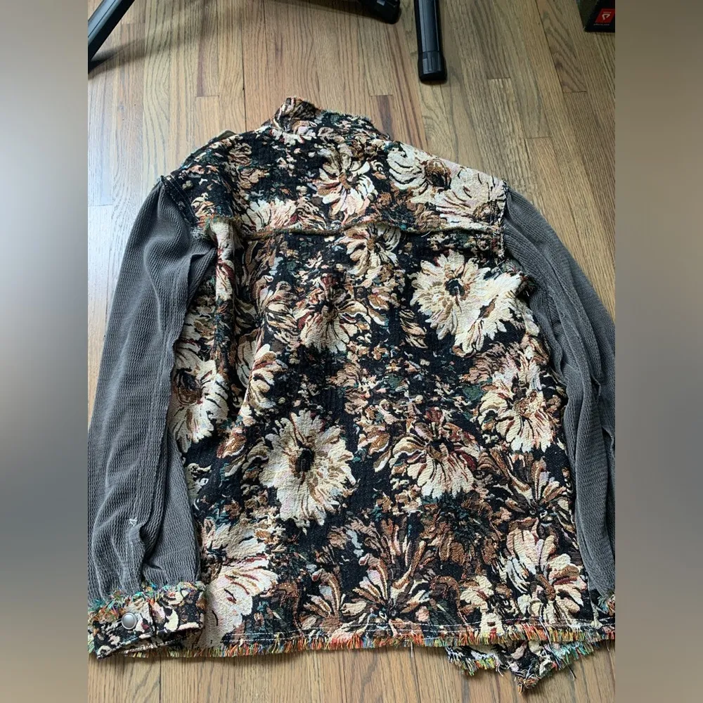 POL Jacquard shacket medium jacket - Image 8