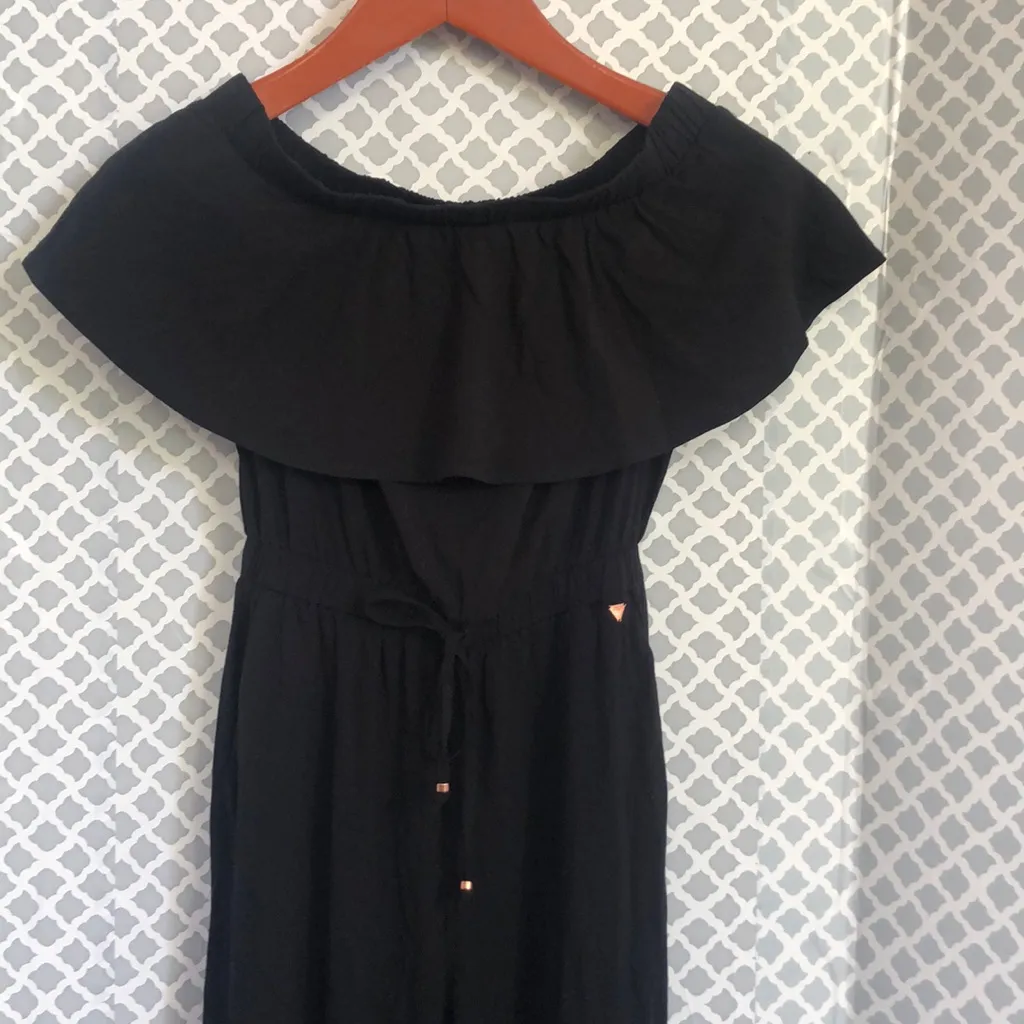 Guess Over the‎ shoulder  black jumpsuit - Image 2