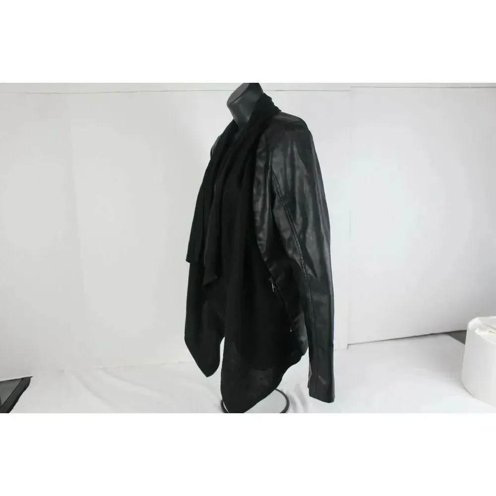 ladies GUESS Leather  jacket size M - Image 7