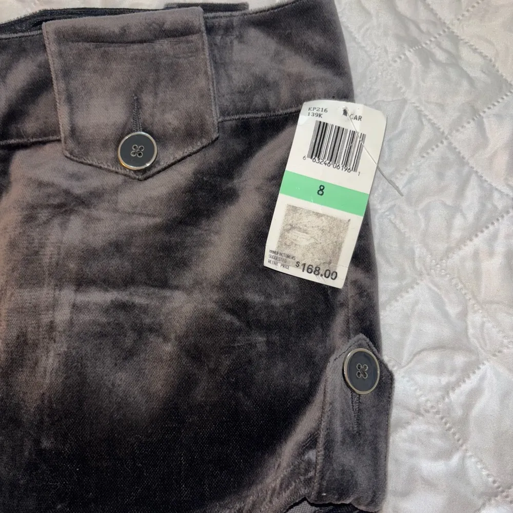 LaRok Velvet Brown Women’s Shorts - Image 2