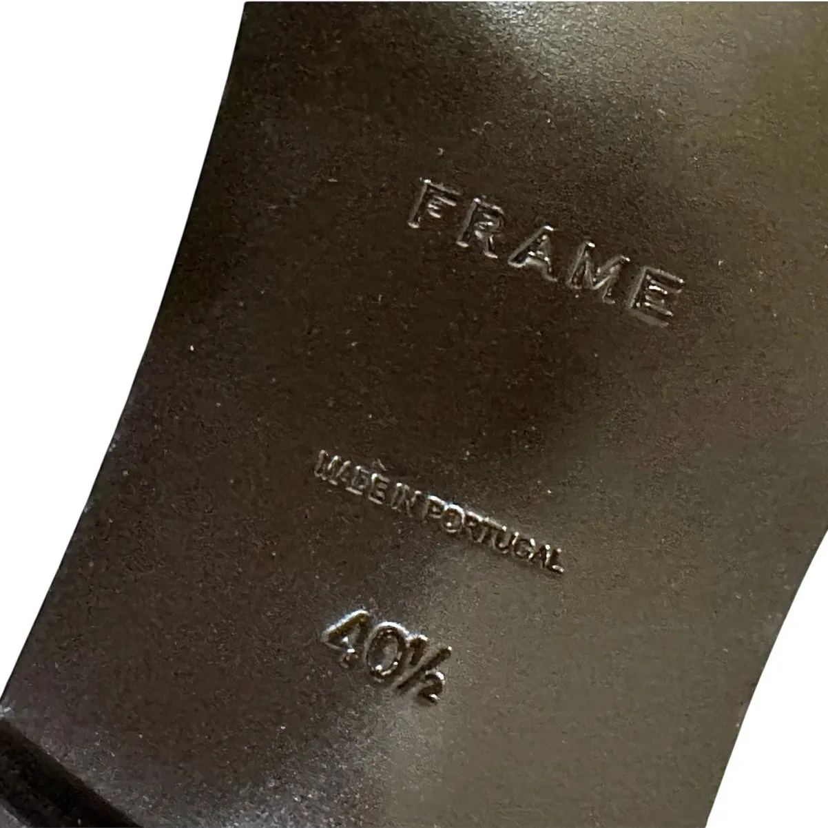 Frame  Leather Sanda lLe Lunit T-strap - Image 6