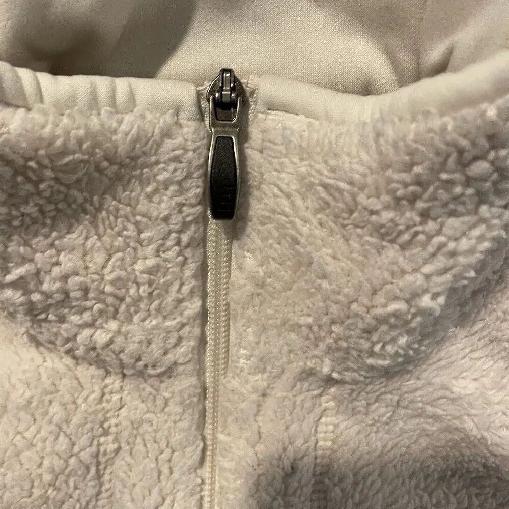 Columbia Jacket Women's XS Full Zip Sherpa Fleece Interchange Outdoor White Coat - Image 3