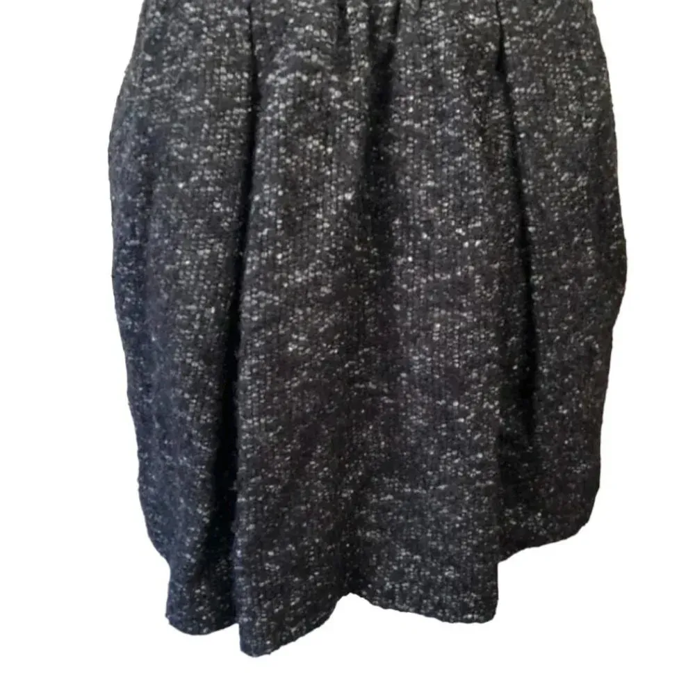 Isabel Marant Charcoal Marled Wool Mini Skirt‎ - Image 3
