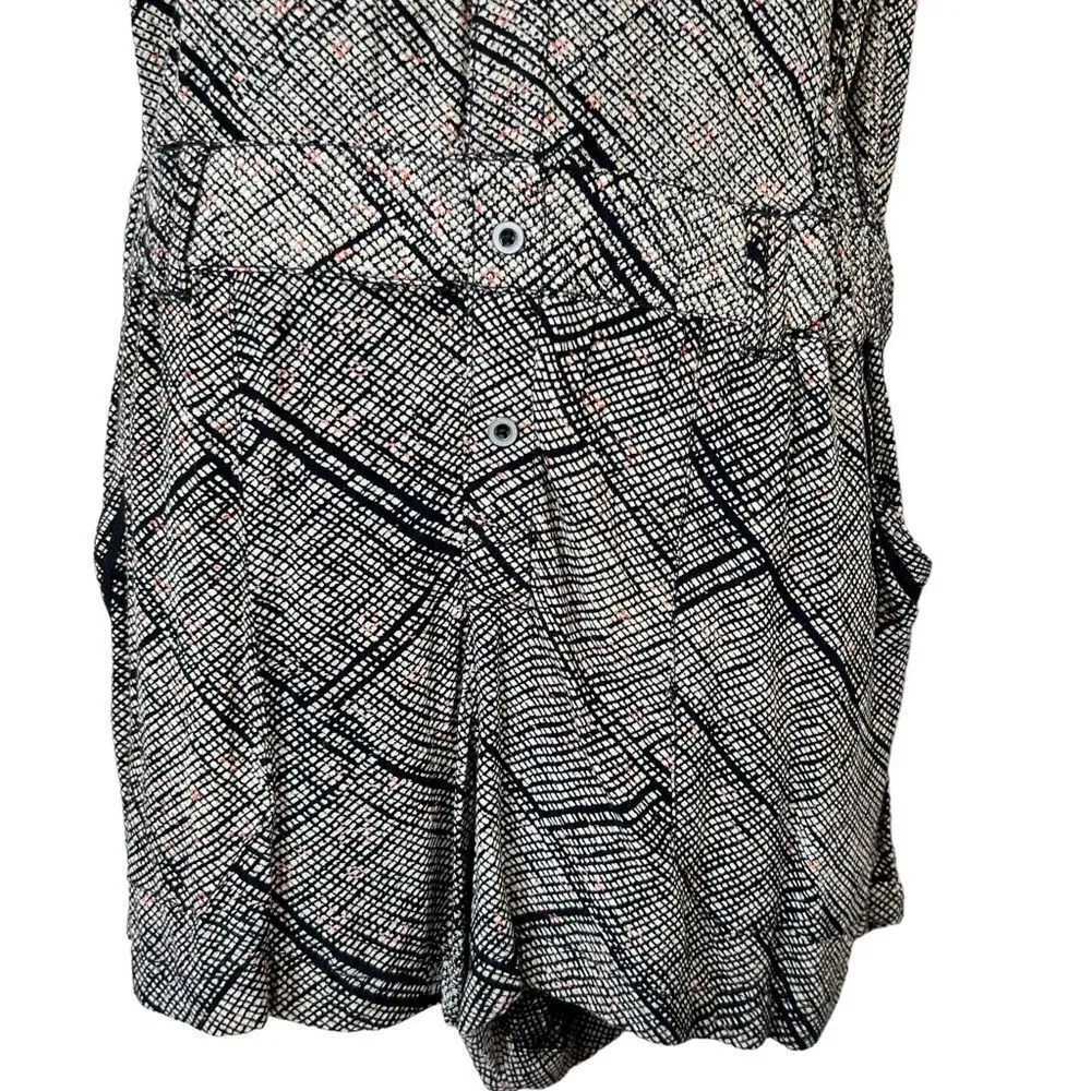 Anthropologie Hei Hei Nova Romper Black White Women Size XS - Image 4