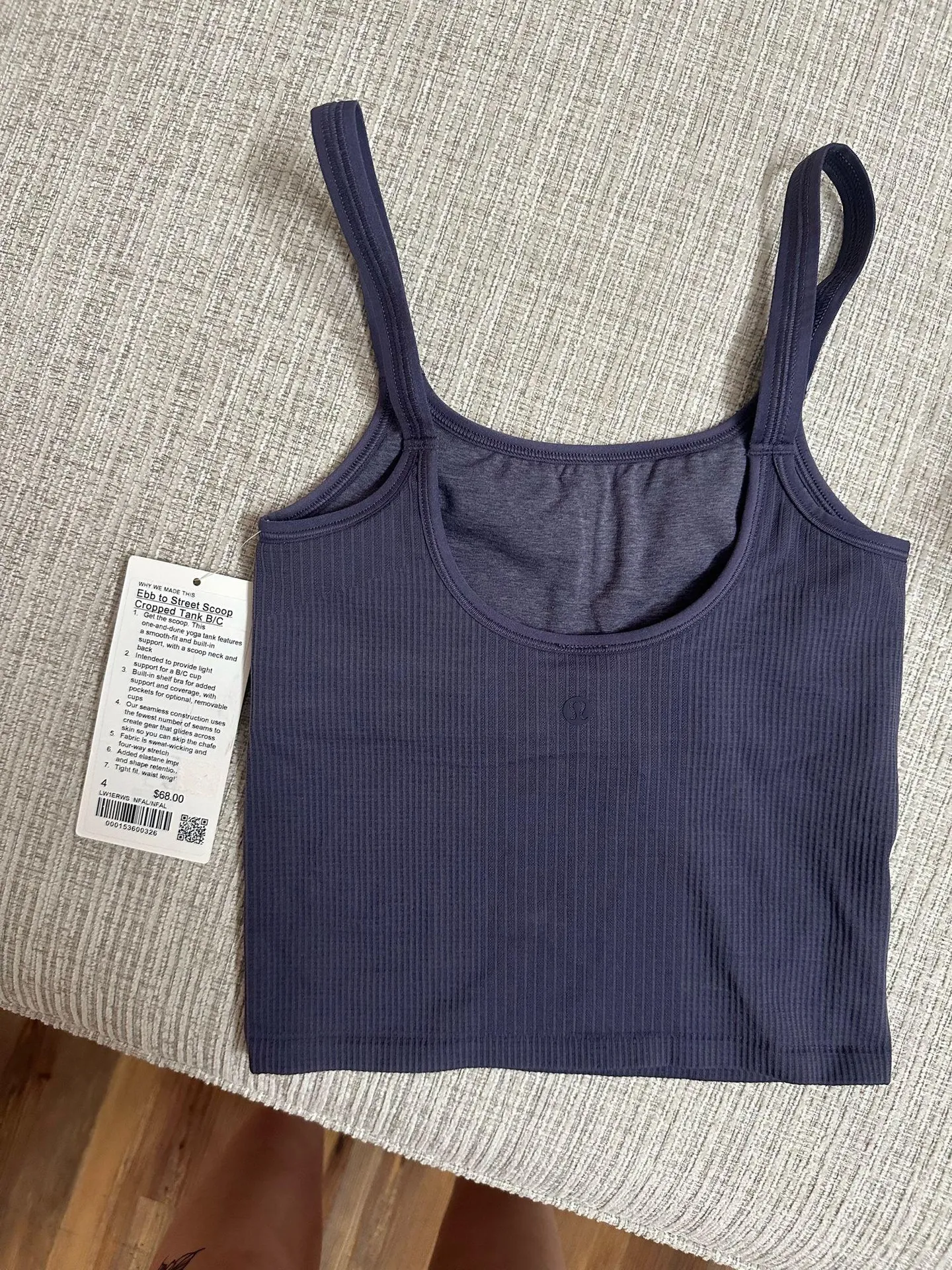 Lululemon Ebb Street Tank To Crop - Image 2