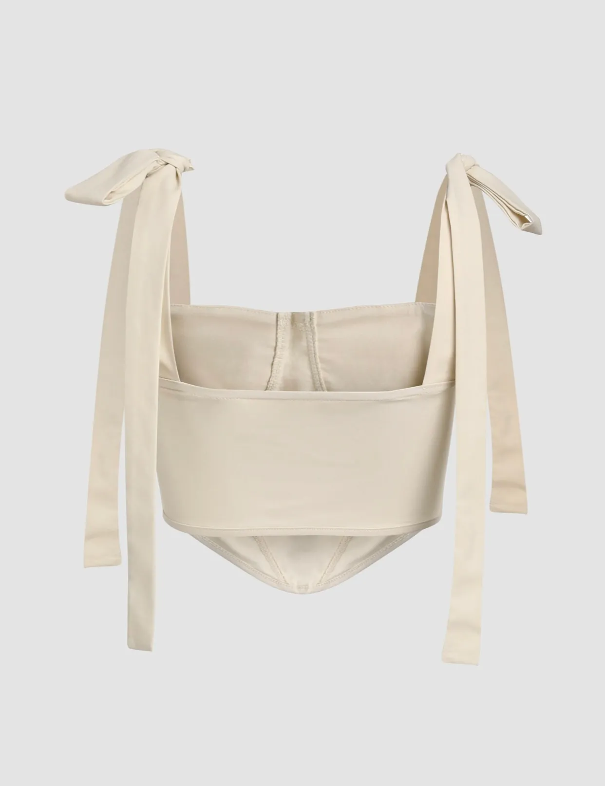 Cider Corset Top With Bow Straps - Image 2