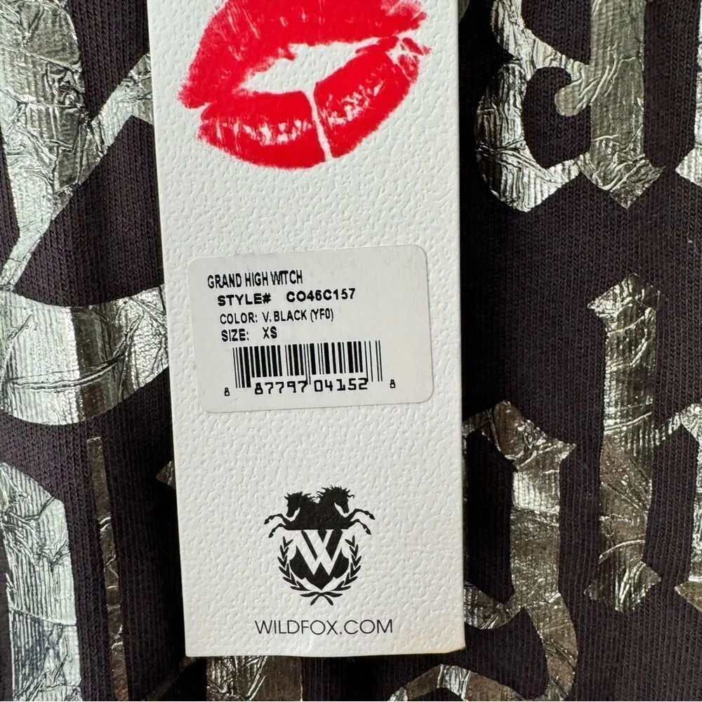 Wildfox grand high witch sweatshirt size XS - Image 8