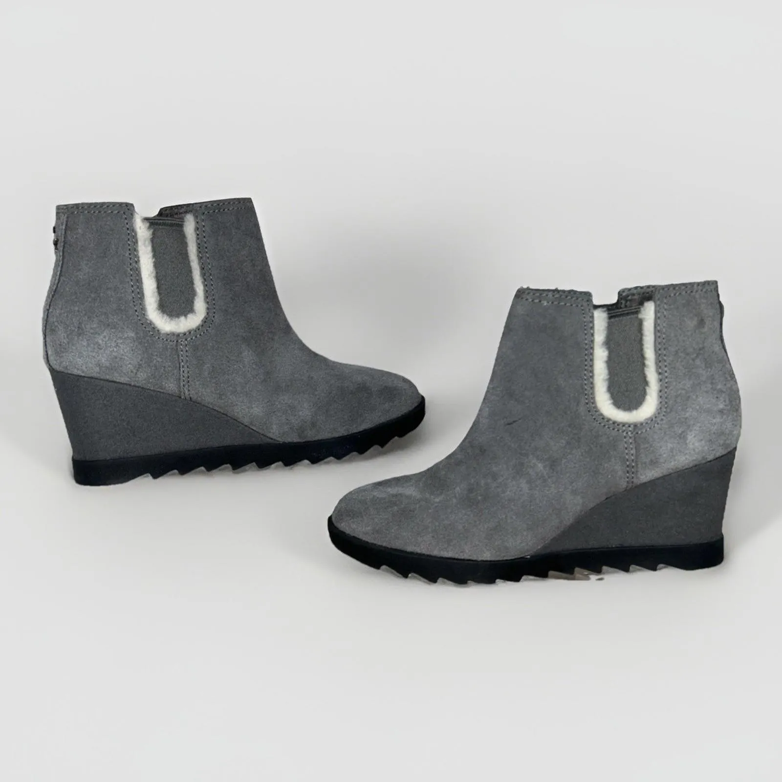 Koolaburra UGG Women's Sz 6.5 Wedge Boots Yonela Amphora Ortholite Comfort Foam - Image 3