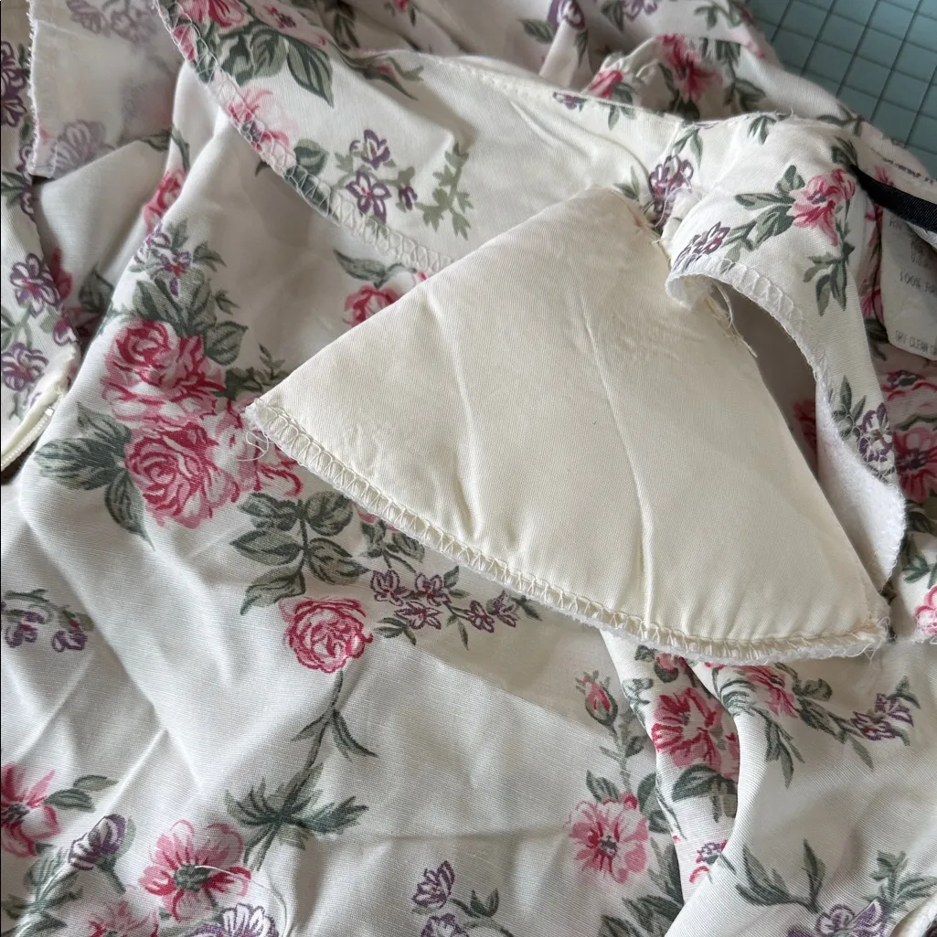 Vintage 80’s Romantic floral dress Size 8 - Image 5