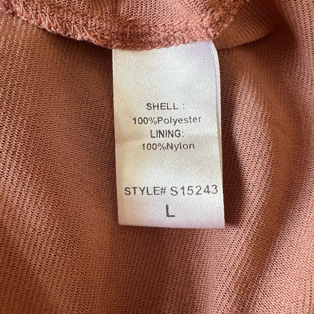 Mustard Seed Boho Chic Flowy Tiered Long Sleeve Mini Dress - Image 4