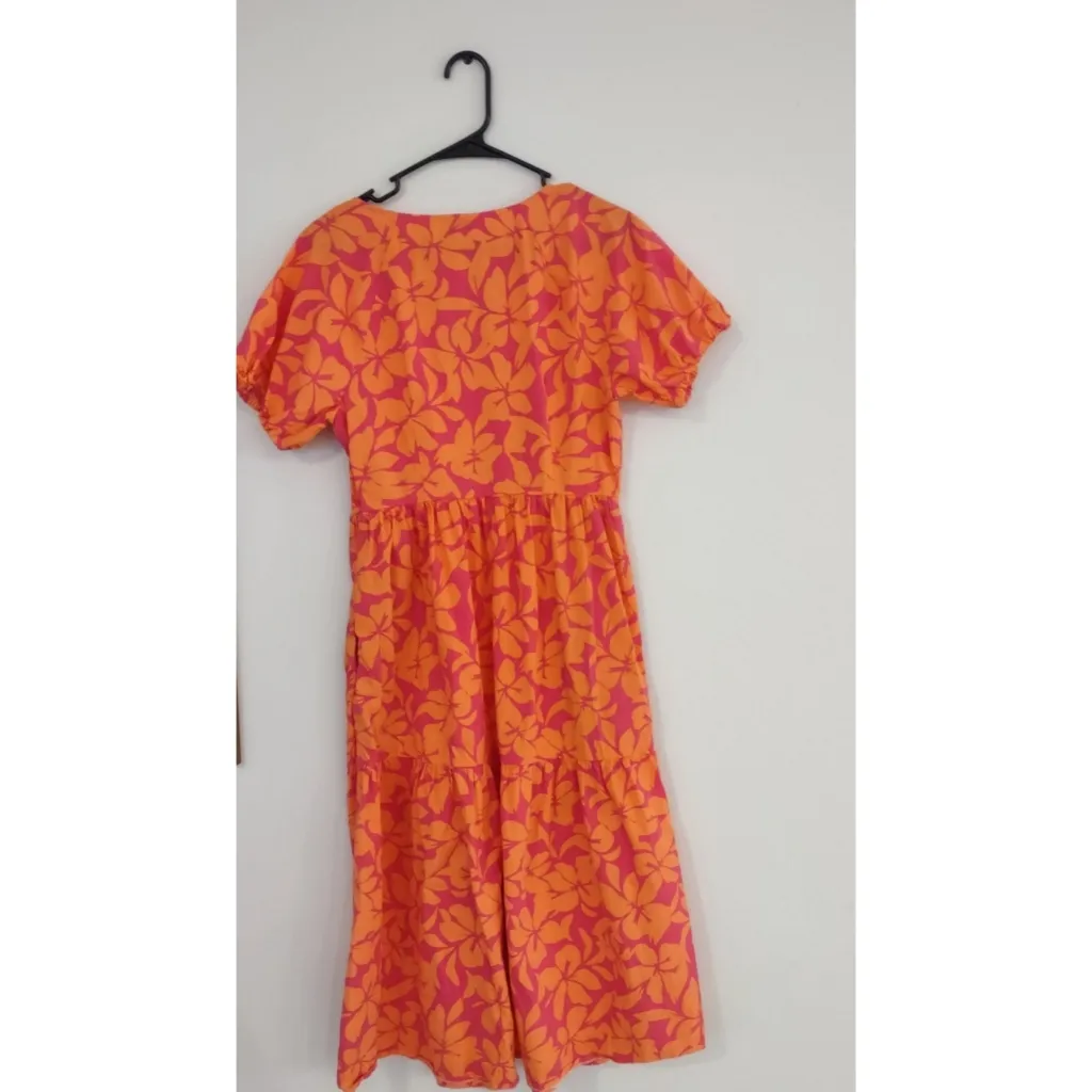 J. Crew Tiered‎ Midi Dress - Image 4