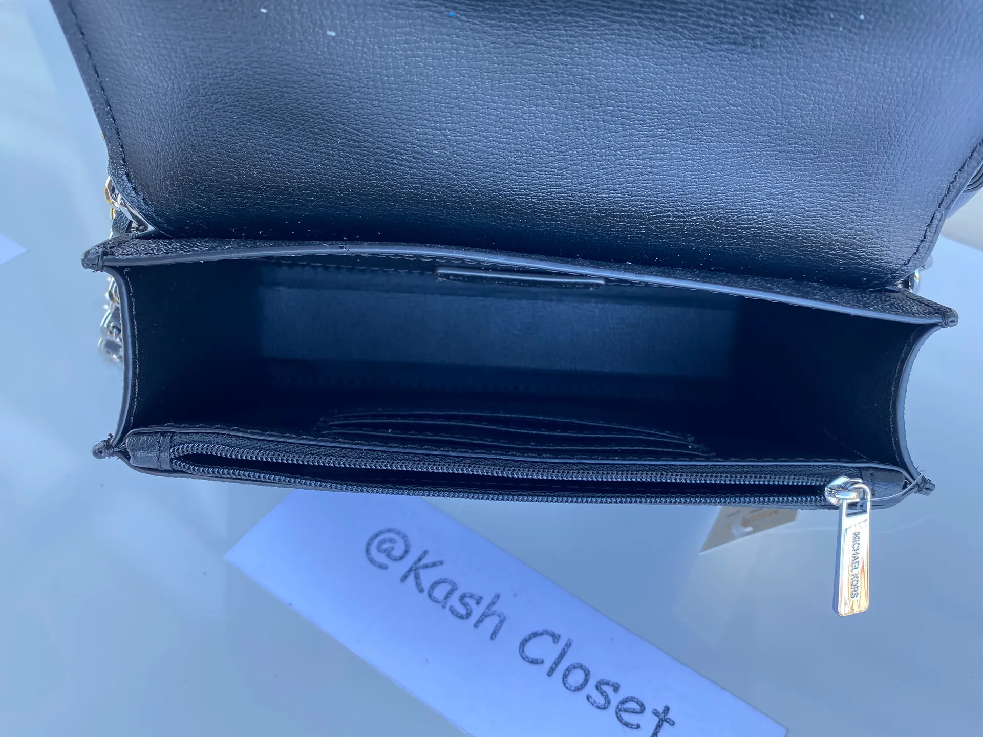 MK Rose SM Crossbody Bag -Black - Image 10