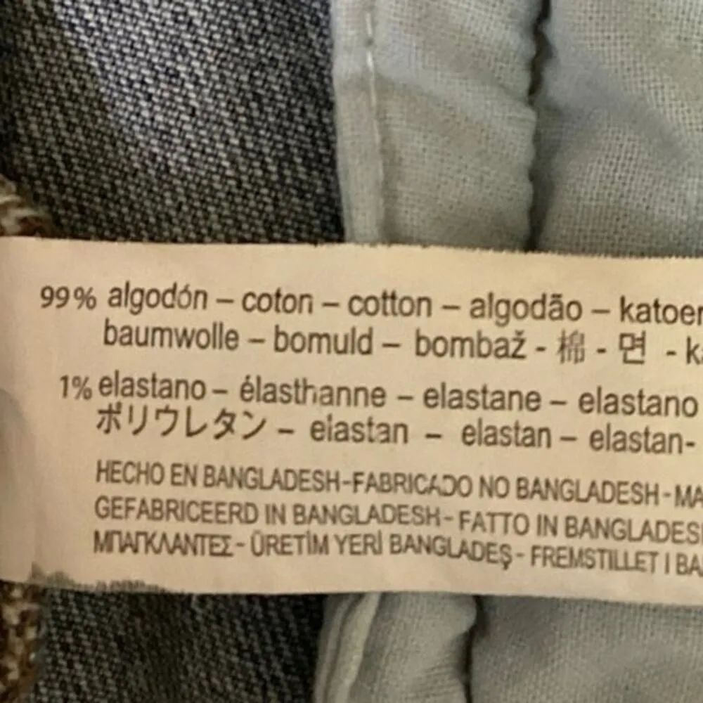 Zara Basic Blue Light Wash Pocket Button Up Denim Cropped Jean Jacket Size S - Image 4