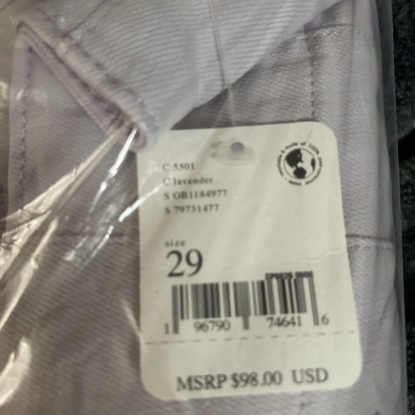 New Free People Size 29 Jayde Jeans High Rise Flare Leg Lavender Lilac Purple - Image 4