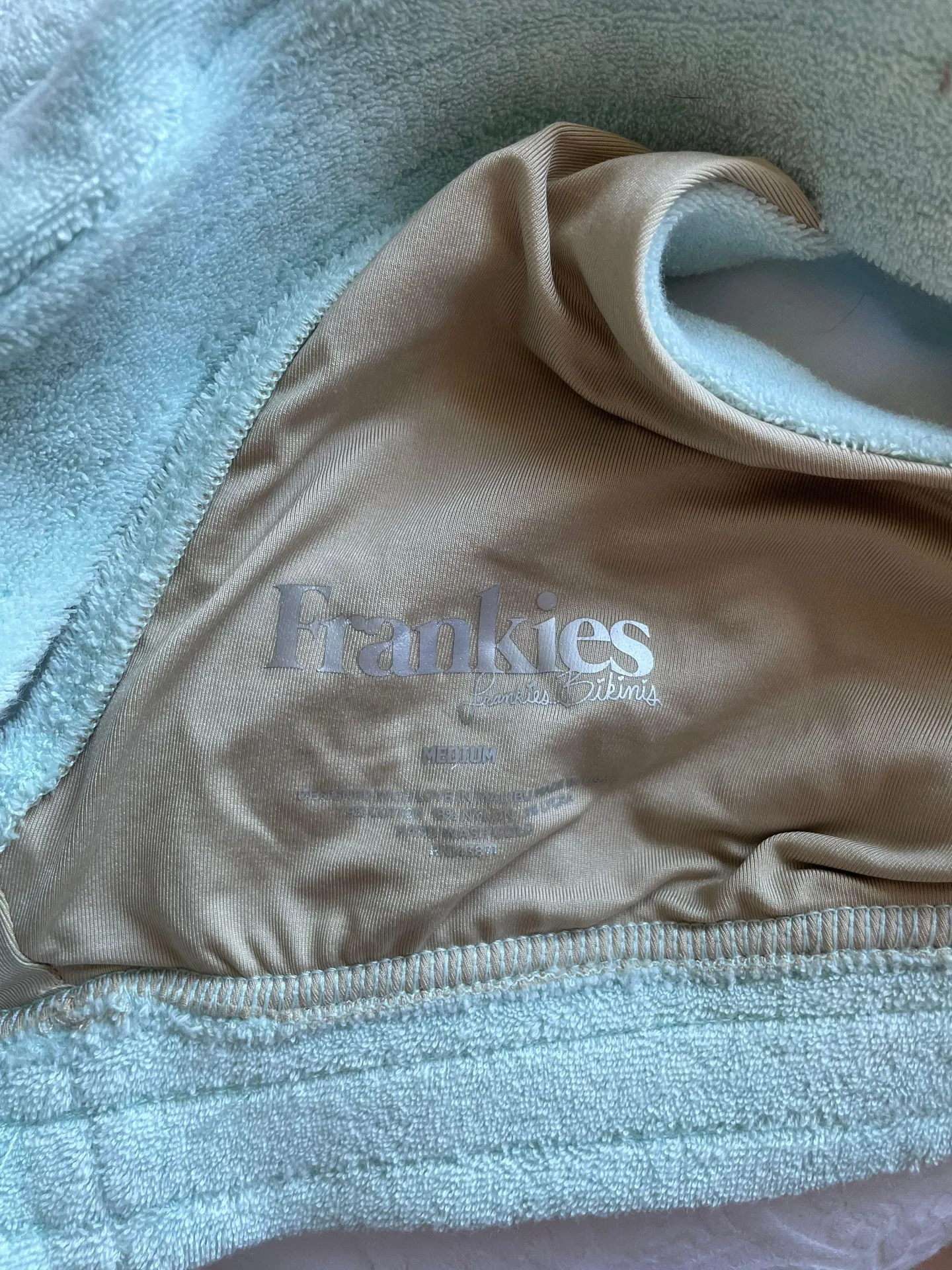 Frankie’s Bikinis Terry Cloth Bikini Set - Image 4