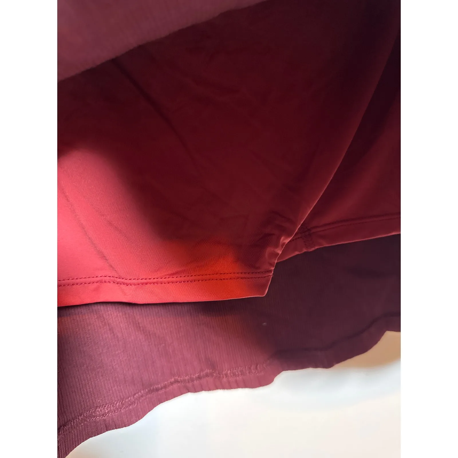 Brand New OGL Women's Size Large Purple Skirt Lined Mini Skirt Nylon - Image 4