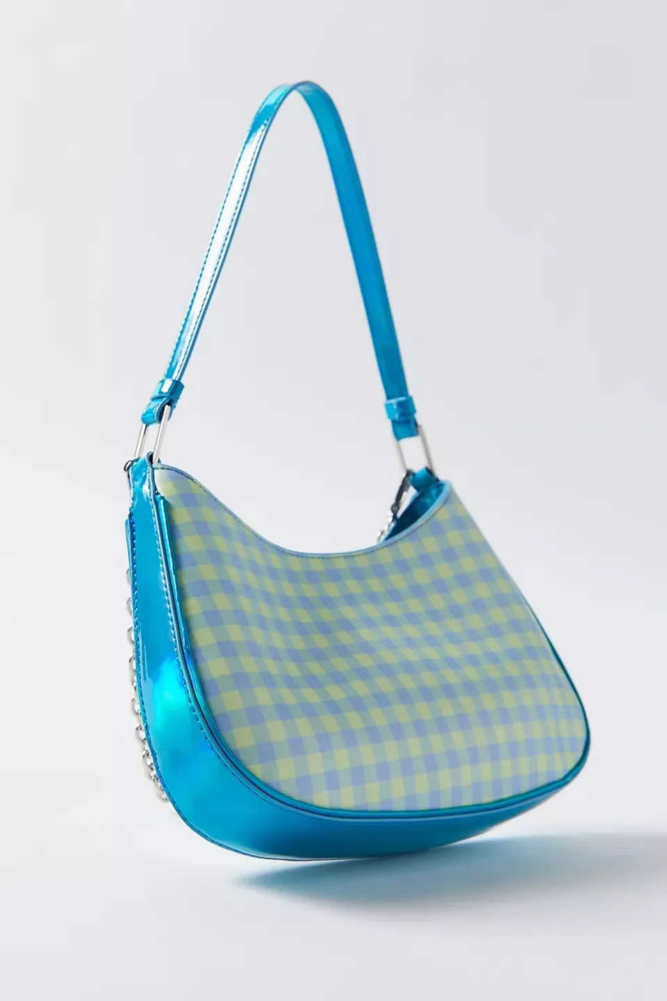 Beth Baguette Bag NWT - Blue - Image 2
