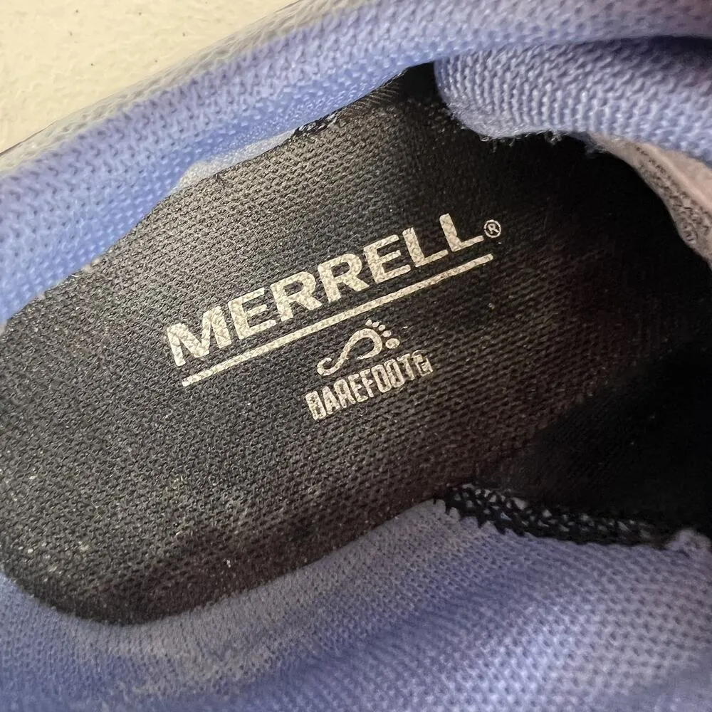 Merrell Size 8 Barefoot Sneaker Trail Glove 6 Shoes Blue Gray Minimalist J066434 - Image 7